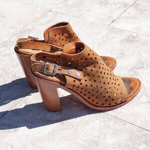 Rag & Bone Slingback Suede Boho Sandle Size 39
